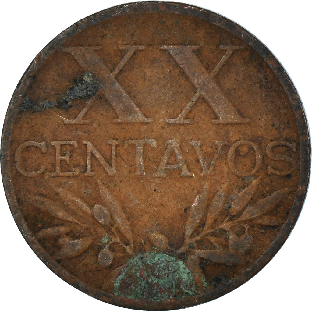 Munten, Portugal, 20 Centavos, 1951