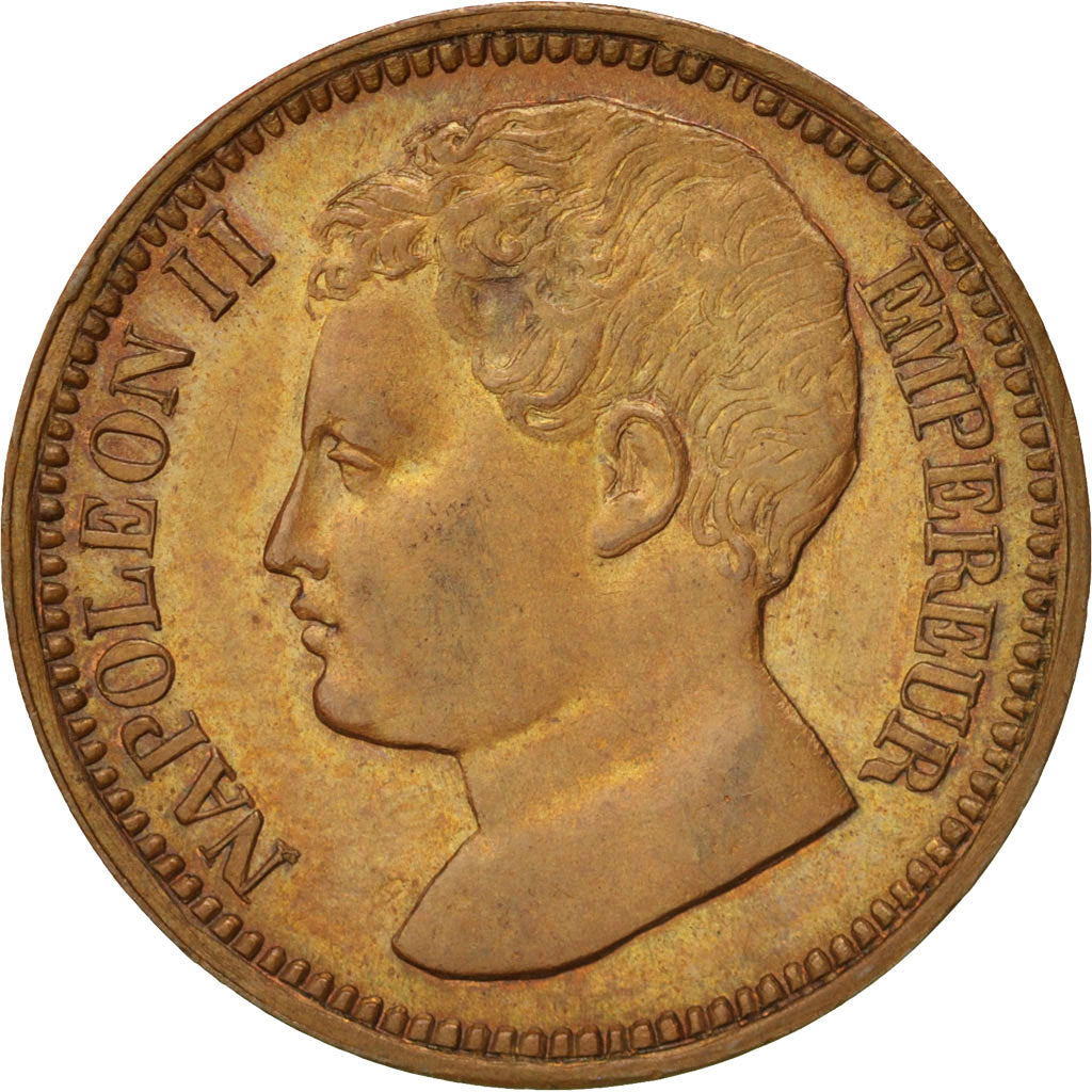 Coin, France, 3 Centimes, 1816, Brussels, MS(60-62), Bronze, Gadoury:114
