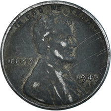 Coin, United States, Cent, 1943