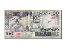Biljet, Somalië, 100 Shilin = 100 Shillings, 1988, TTB+