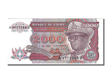Zaïre, 2000 Zaïres, 1991, KM #36a, 1991-10-01, AU(55-58), A4771085D