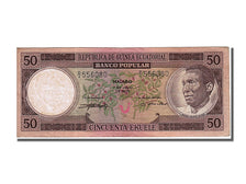 Equatorial Guinea, 50 Ekuele, 1975, KM #5, 1975-07-07, AU(55-58), D2