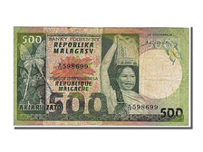 Madagascar, 500 Francs, 1974, EF(40-45), A13