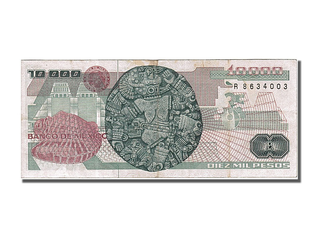 Mexico, 10 000 Pesos, 1987, 1987-02-24, AU(55-58), R