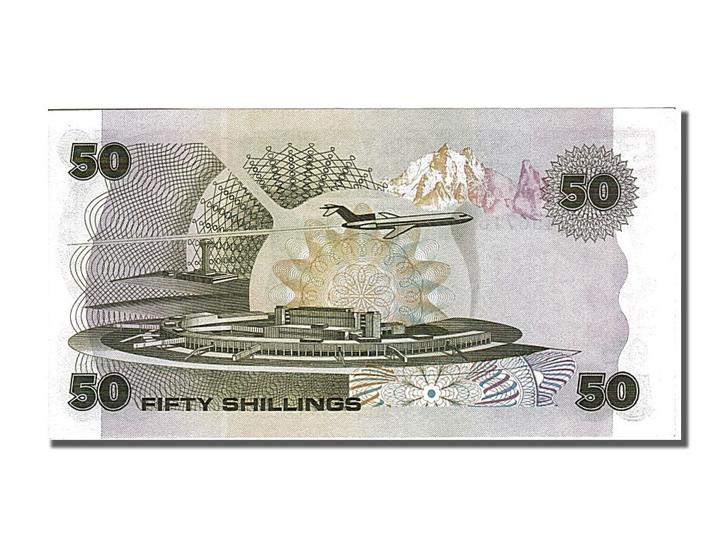 Kenya, 50 Shillings, 1985, KM #22b, 1985-07-01, UNC(65-70), D44