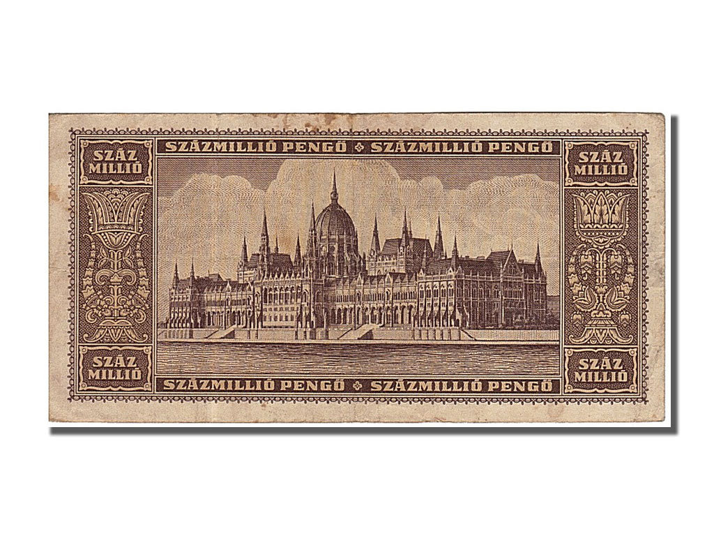 Billet, Hongrie, 100,000,000 Pengö, 1946, 1946-03-18, SUP