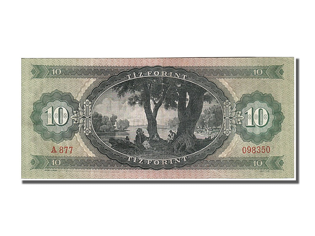 Hungary, 10 Forint, 1969, KM #168d, 1969-06-30, UNC(65-70), A877
