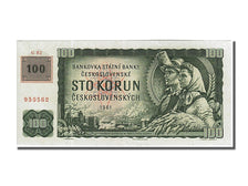 Czechoslovakia, 100 Korun, 1961, KM #91c, UNC(65-70), G82
