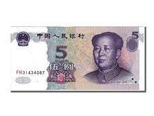 China, 5 Yüan, 1999, KM #897, UNC(65-70), FH