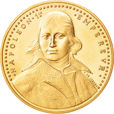 History, French Fifth Republic, Napoleon I, Medal, 1969, MS(63), Gold, 45 mm