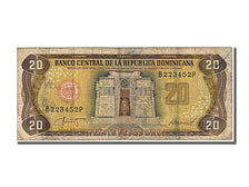 Dominican Republic, 20 Pesos Oro, 1987, KM #120c, EF(40-45), B223452P