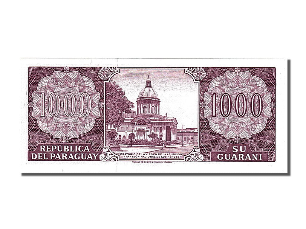 Billete, 1000 Guaranies, 1995, Paraguay, KM:207, UNC