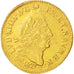 Frankreich, Louis XIV, Louis d'or aux 4 L, 1693 W, Lille, AU(50-53), KM 302.20