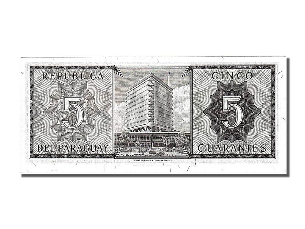 Paraguay, 5 Guaranies, 1963, UNC(65-70), A