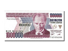 Turkey, 1,000,000 Lira, 1995, KM #209, AU(55-58), F