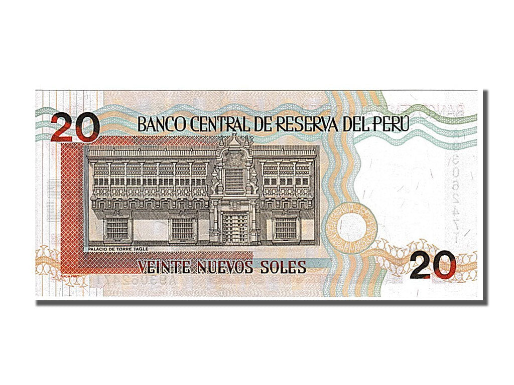 Pérou, 20 Nuevos Soles type Barrenechea