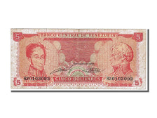 Venezuela, 5 Bolivares type 1989