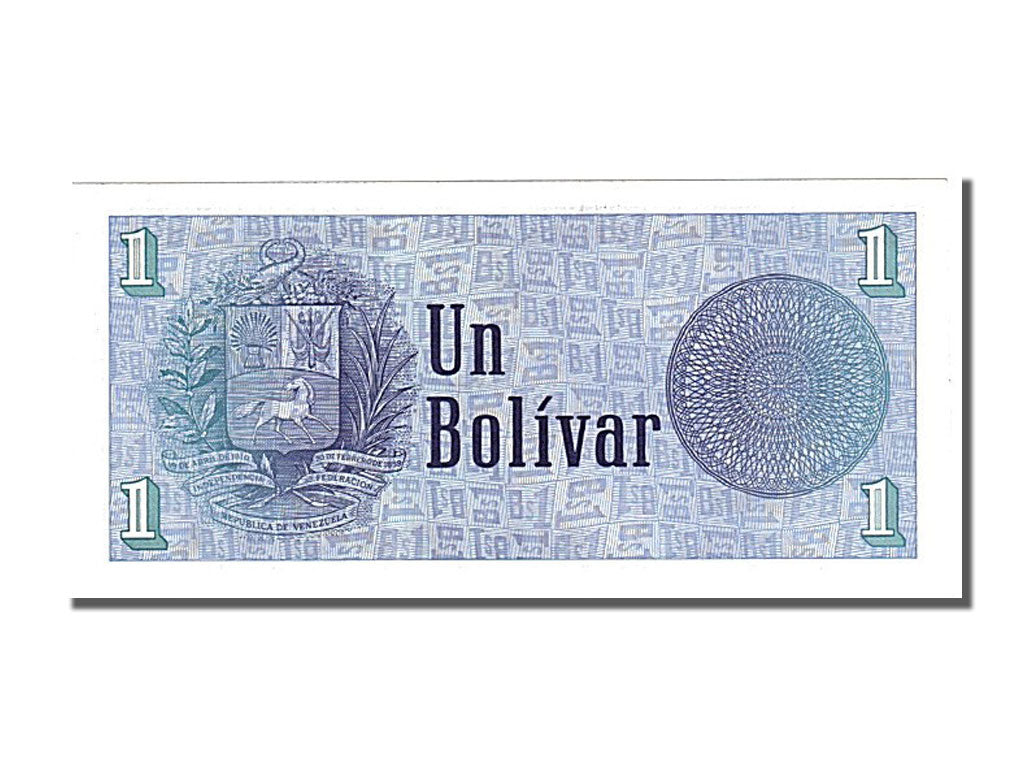 Venezuela, 1 Bolívar, 1989, KM #68, 1989-10-05, UNC(65-70), B