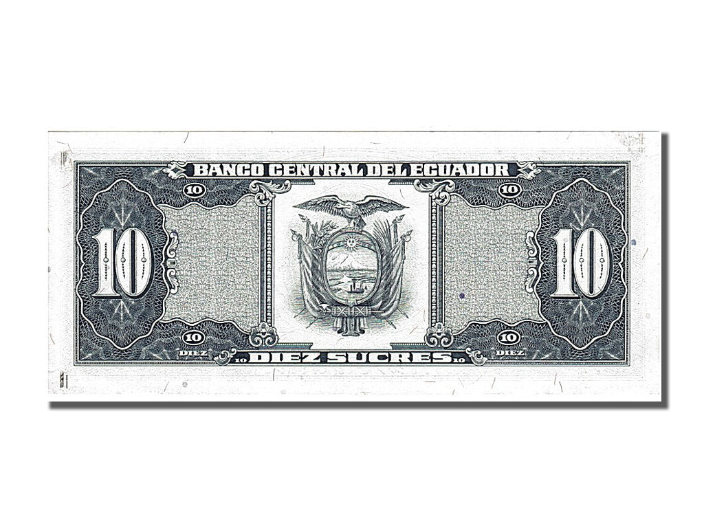 Banknote, Ecuador, 10 Sucres, 1988, 1988-11-22, KM:121, EF(40-45)