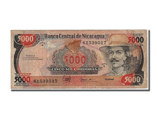 Nicaragua, 5000 Córdobas, 1985, KM #146, EF(40-45), G