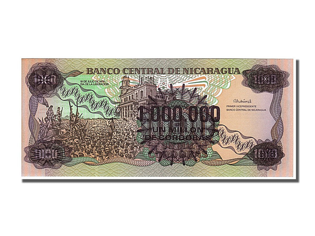 Nicaragua, 1 000 000 Cordobas, 1985, UNC(65-70), FC