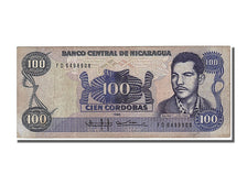 Nicaragua, 100 Córdobas, 1985, KM #154, AU(55-58), FD