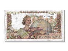 Banknote, France, 10,000 Francs, 10 000 F 1945-1956 ''Génie Français'', 1951