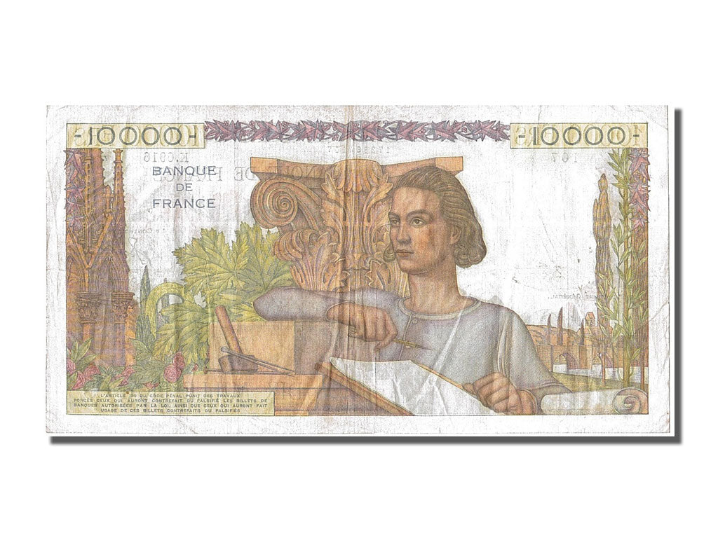 10 000 Francs type Génie Français 