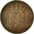 Moneda, Países Bajos, William I, 1/2 Cent, 1832, BC+, Cobre, KM:51