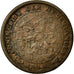 Münze, Niederlande, Wilhelmina I, 1/2 Cent, 1914, VZ, Bronze, KM:138