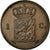 Moneta, Holandia, William I, Cent, 1823, AU(55-58), Miedź, KM:47