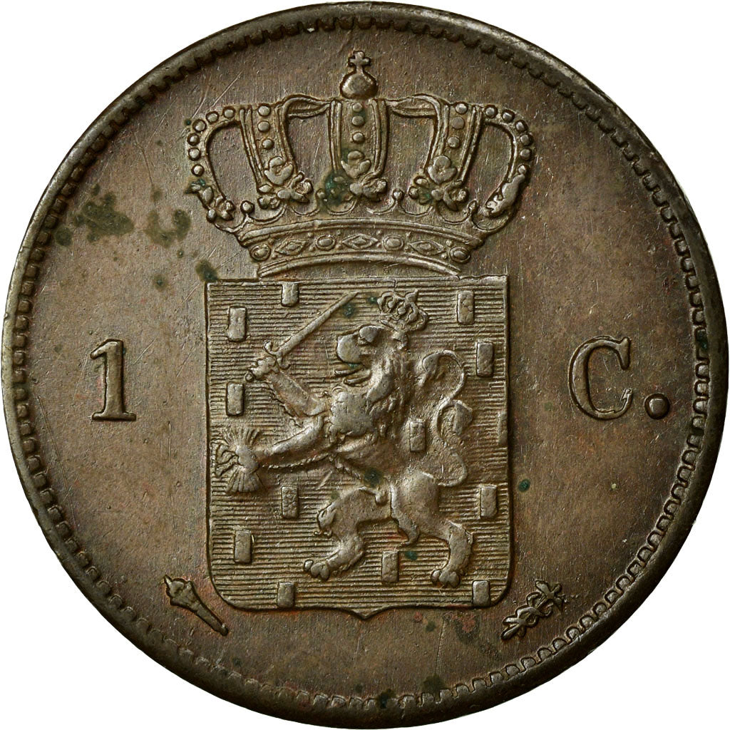 Coin, Netherlands, William I, Cent, 1826, AU(50-53), Copper, KM:47