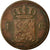 Moneda, Países Bajos, William I, Cent, 1827, BC+, Cobre, KM:47