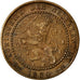 Coin, Netherlands, William III, Cent, 1880, AU(55-58), Bronze, KM:107.1