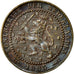 Coin, Netherlands, William III, Cent, 1883, AU(55-58), Bronze, KM:107.1