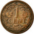 Moneta, Holandia, Wilhelmina I, Cent, 1913, AU(50-53), Bronze, KM:152