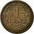 Moneta, Holandia, Wilhelmina I, Cent, 1915, EF(40-45), Bronze, KM:152