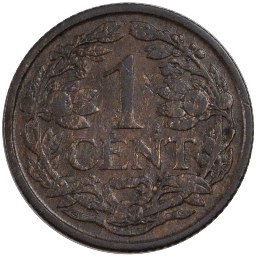 Coin, Netherlands, Wilhelmina I, Cent, 1920, AU(55-58), Bronze, KM:152
