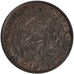 NETHERLANDS, Cent, 1921, KM #152, AU(55-58), Bronze, 19, 2.34