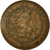 Coin, Netherlands, William III, 2-1/2 Cent, 1883, AU(55-58), Bronze, KM:108.1