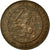 Coin, Netherlands, William III, 2-1/2 Cent, 1886, AU(55-58), Bronze, KM:108.1
