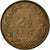 Moneda, Países Bajos, Wilhelmina I, 2-1/2 Cent, 1894, MBC+, Bronce, KM:108.2