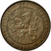 Coin, Netherlands, Wilhelmina I, 2-1/2 Cent, 1903, AU(55-58), Bronze, KM:134