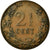 Moneta, Holandia, Wilhelmina I, 2-1/2 Cent, 1904, EF(40-45), Bronze, KM:134