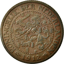 Coin, Netherlands, Wilhelmina I, 2-1/2 Cent, 1912, AU(55-58), Bronze, KM:150