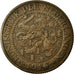 Coin, Netherlands, Wilhelmina I, 2-1/2 Cent, 1916, EF(40-45), Bronze, KM:150
