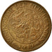 Coin, Netherlands, Wilhelmina I, 2-1/2 Cent, 1919, AU(55-58), Bronze, KM:150