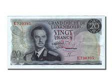 Luxembourg, 20 Francs, 1966, KM #54a, 1966-03-07, AU(55-58), E