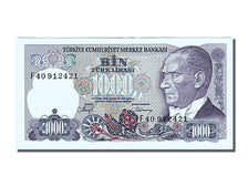 Turkey, 1000 Lira, 1986, KM #196, UNC(60-62), F