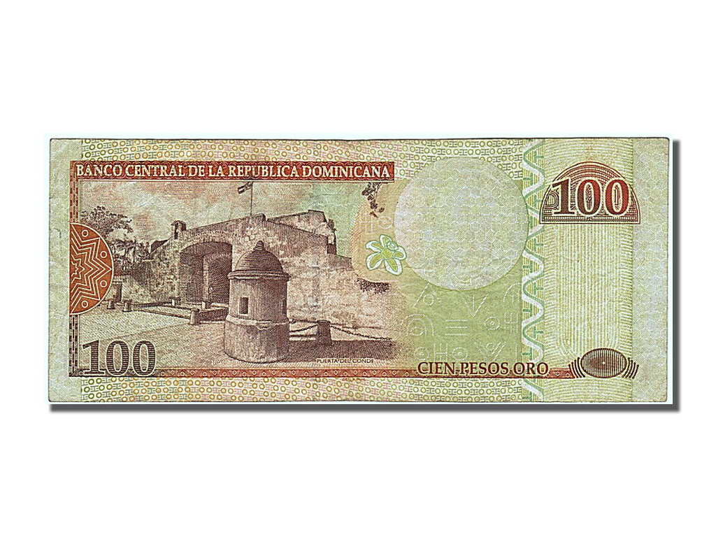Dominican Republic, 100 Pesos Oro, 2002, KM #171b, EF(40-45), FD